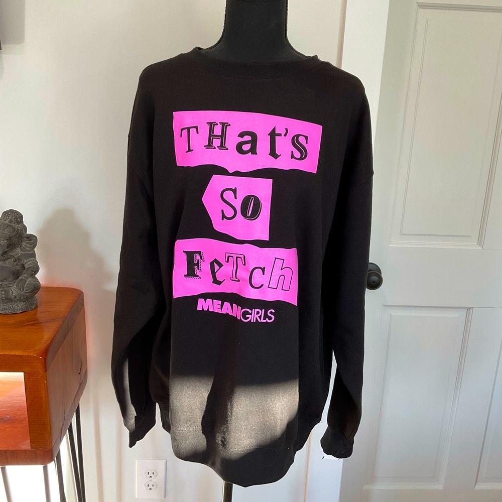 👚Means Girls “That’s So Fetch” Sweatshirt size L